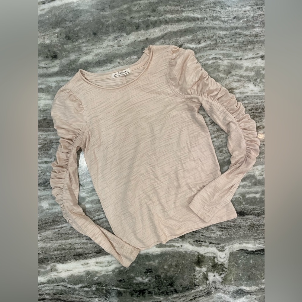 Free People “Natasha Tee” Long Sleeve Top Women’s Size XS - Picture 2 of 6